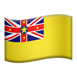 niue Emoji apple