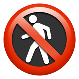 Нет пешеходного перехода on Apple