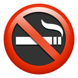 no-smoking Emoji apple