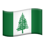 norfolk-island Emoji apple