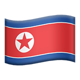 north-korea Emoji apple