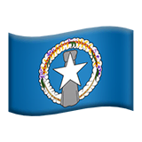 🇲🇵 Flag: Northern Mariana Islands Emoji on Apple macOS and iOS iPhones