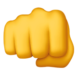 oncoming-fist Emoji apple