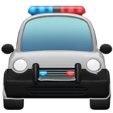 oncoming-police-car Emoji apple