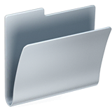 open-file-folder Emoji apple