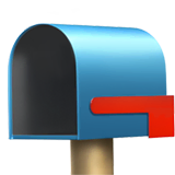 open-mailbox-with-lowered-flag Emoji apple