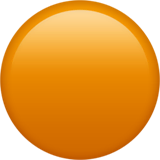 orange-circle Emoji apple