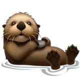 Otter Emoji on Apple macOS and iOS iPhones
