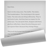 page-with-curl Emoji apple