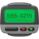 📟 Pager Emoji on Apple macOS and iOS iPhones
