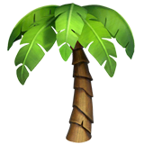 palm-tree Emoji apple