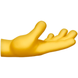 🫴 Palm Up Hand Emoji on Apple macOS and iOS iPhones