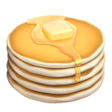 pancakes Emoji apple
