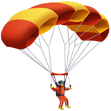 🪂 Parachute Emoji on Apple macOS and iOS iPhones