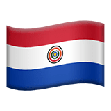 🇵🇾 Bandiera del Paraguay Emoji su Apple macOS e iOS iPhones