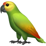 parrot Emoji apple