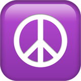peace-symbol Emoji apple