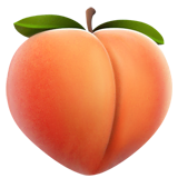peach Emoji apple