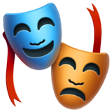performing-arts Emoji apple