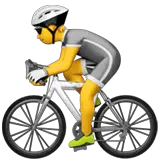 🚴 Radfahrer(in) Emoji auf Apple macOS und iOS iPhones