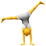 person-cartwheeling Emoji apple