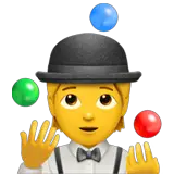 🤹 Person Juggling Emoji on Apple macOS and iOS iPhones
