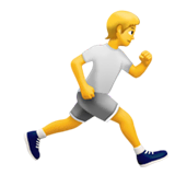 person-running-facing-right Emoji apple