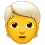  Person White Hair Emoji Dictionary of Emoji Copy 