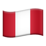 peru Emoji apple