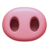 pig-nose Emoji apple