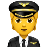 pilot Emoji apple