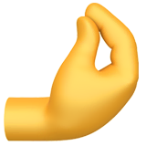 pinched-fingers Emoji apple