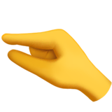 pinching-hand Emoji apple