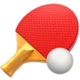 ping-pong Emoji apple