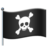 pirate-flag Emoji apple