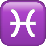 pisces Emoji apple