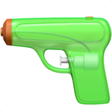 pistol Emoji apple