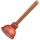 plunger Emoji apple