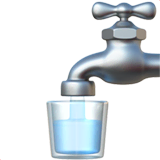 potable-water Emoji apple
