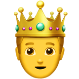 Prinz Emoji auf Apple macOS und iOS iPhones