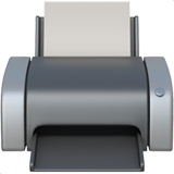 printer Emoji apple