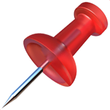pushpin Emoji apple