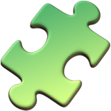 puzzle-piece Emoji apple