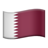 qatar Emoji apple