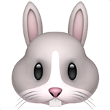 rabbit-face Emoji apple