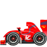 racing-car Emoji apple