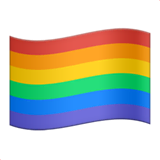 rainbow-flag Emoji apple