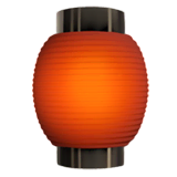 red-paper-lantern Emoji apple
