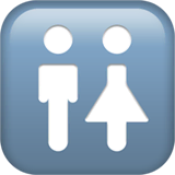 restroom Emoji apple