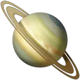 🪐 Ringed Planet Emoji on Apple macOS and iOS iPhones